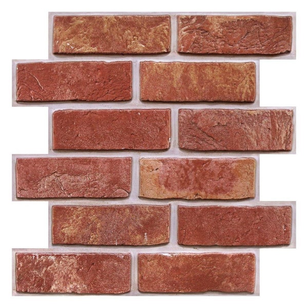 Home Depot Brick Backsplash
