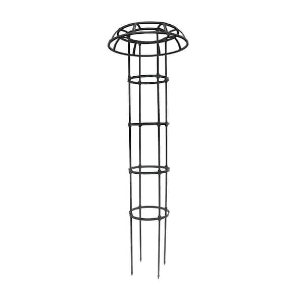 Unbranded 65 in. Mushroom Top Garden Trellis for Climbing and Potted Plants Support (1-Pack)