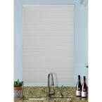 White Cordless Top-Down/Bottom-Up Blackout Fabric Cellular Shade 9/16 in. Single Cell 59 in. W x 72 in. L