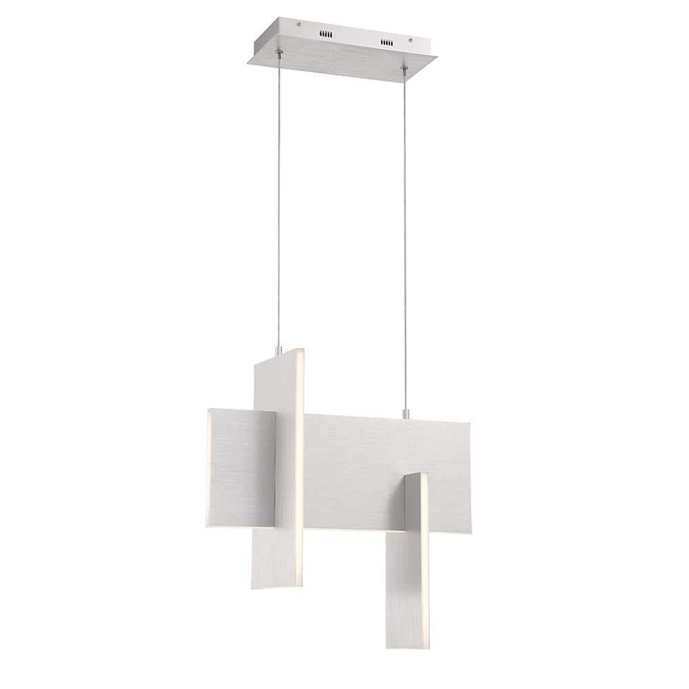 Coburg 35-Watt Integrated LED Aluminium Pendant -  Eurofase, 37346-038