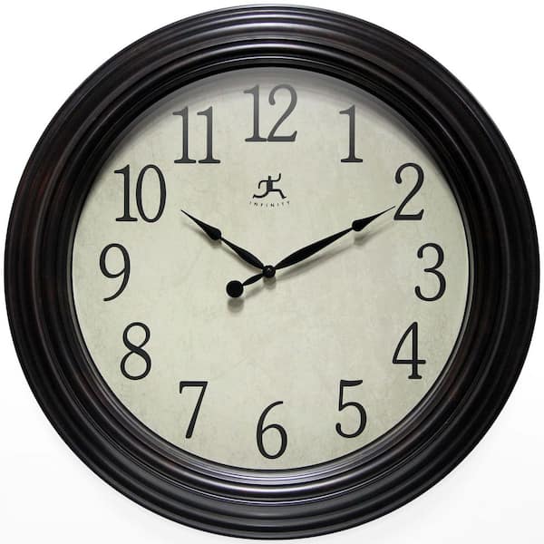 Infinity Instruments Classic Indoor Wall Clock