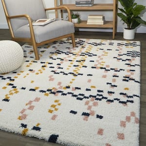 Radovani Cream 7 ft. 10 in. x 10 ft. Abstract Area Rug