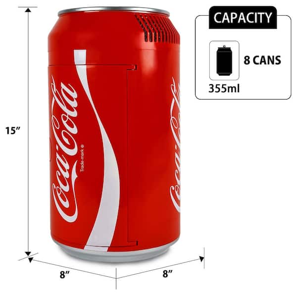 Coca Cola Diet Coke Mini Fridge, 6 Can