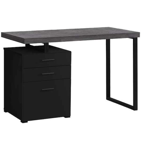 Prepac 48-in Black Modern/Contemporary Computer Desk in the Desks  department at