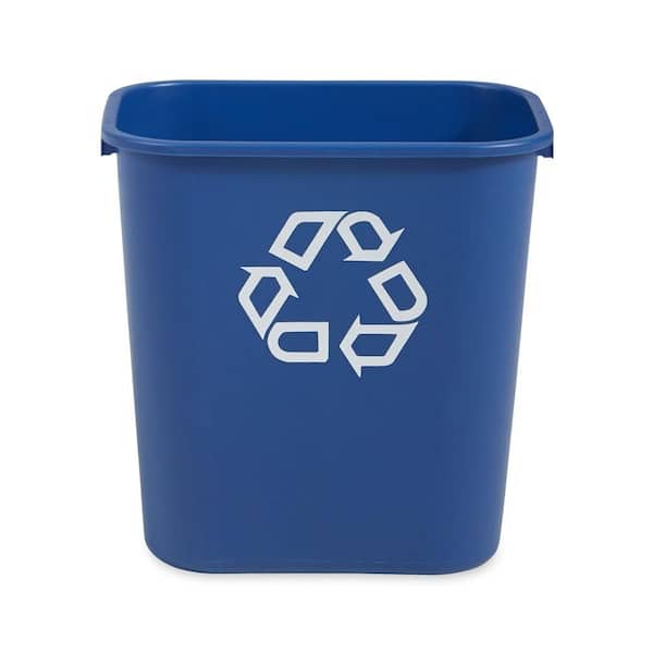 Rubbermaid Commercial Products 7 Gal. Deskside Recycling Trash Container