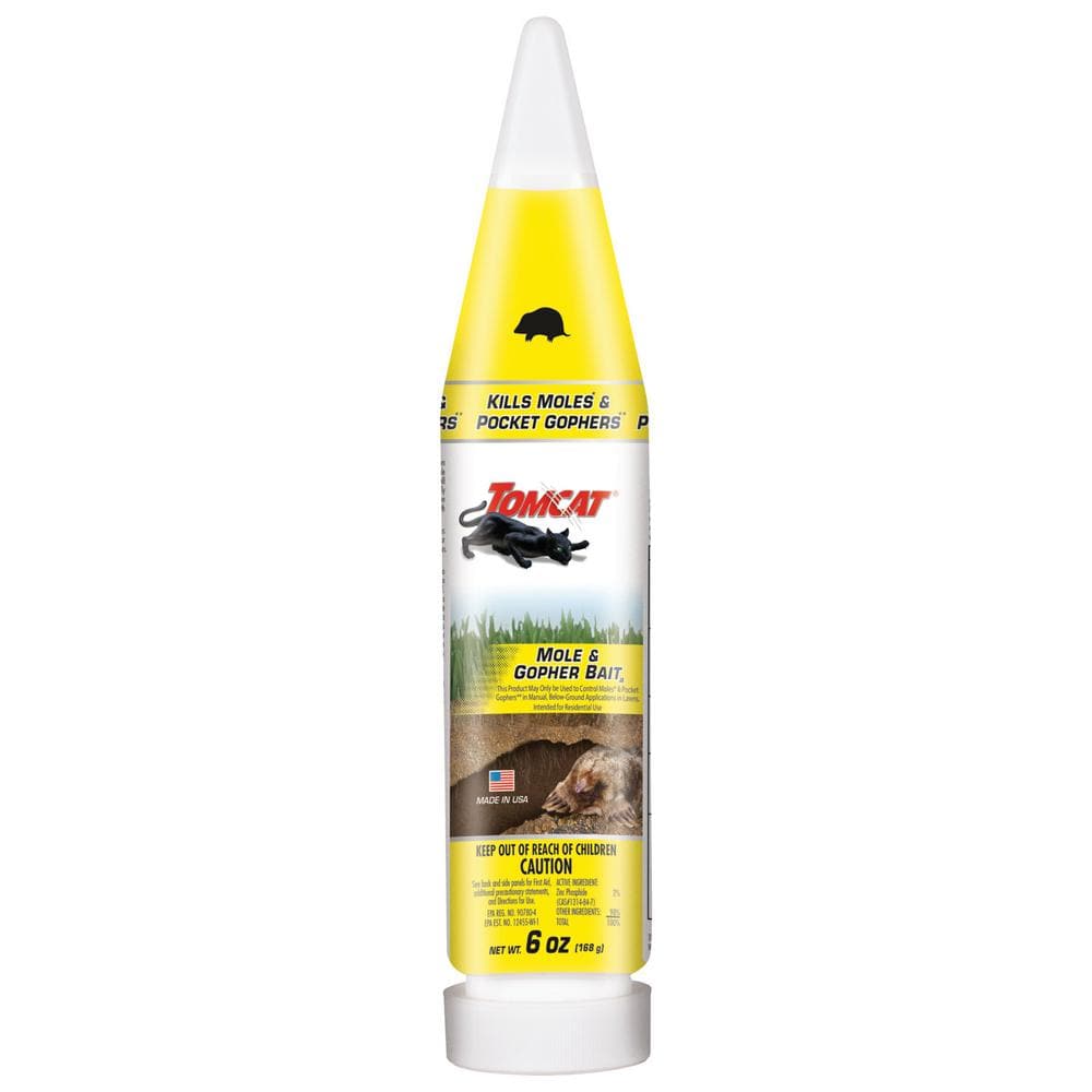 Tomcat 6 Oz Mole And Gopher Bait 037221005 The Home Depot