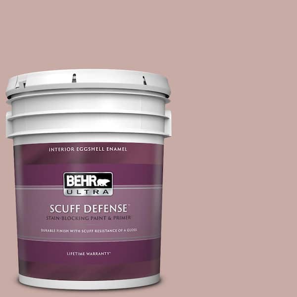 BEHR ULTRA 5 gal. #700A-3 Pottery Clay Extra Durable Eggshell Enamel Interior Paint & Primer
