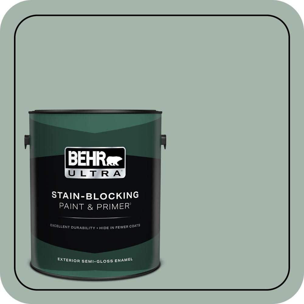 1 gal. #460E-3 Smokey Slate Semi-Gloss Enamel Exterior Paint & Primer price history on PriceWatchPro