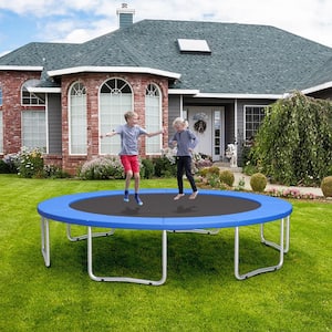 15 ft. Trampoline Replacement Safety Pad Universal Trampoline Cover Blue