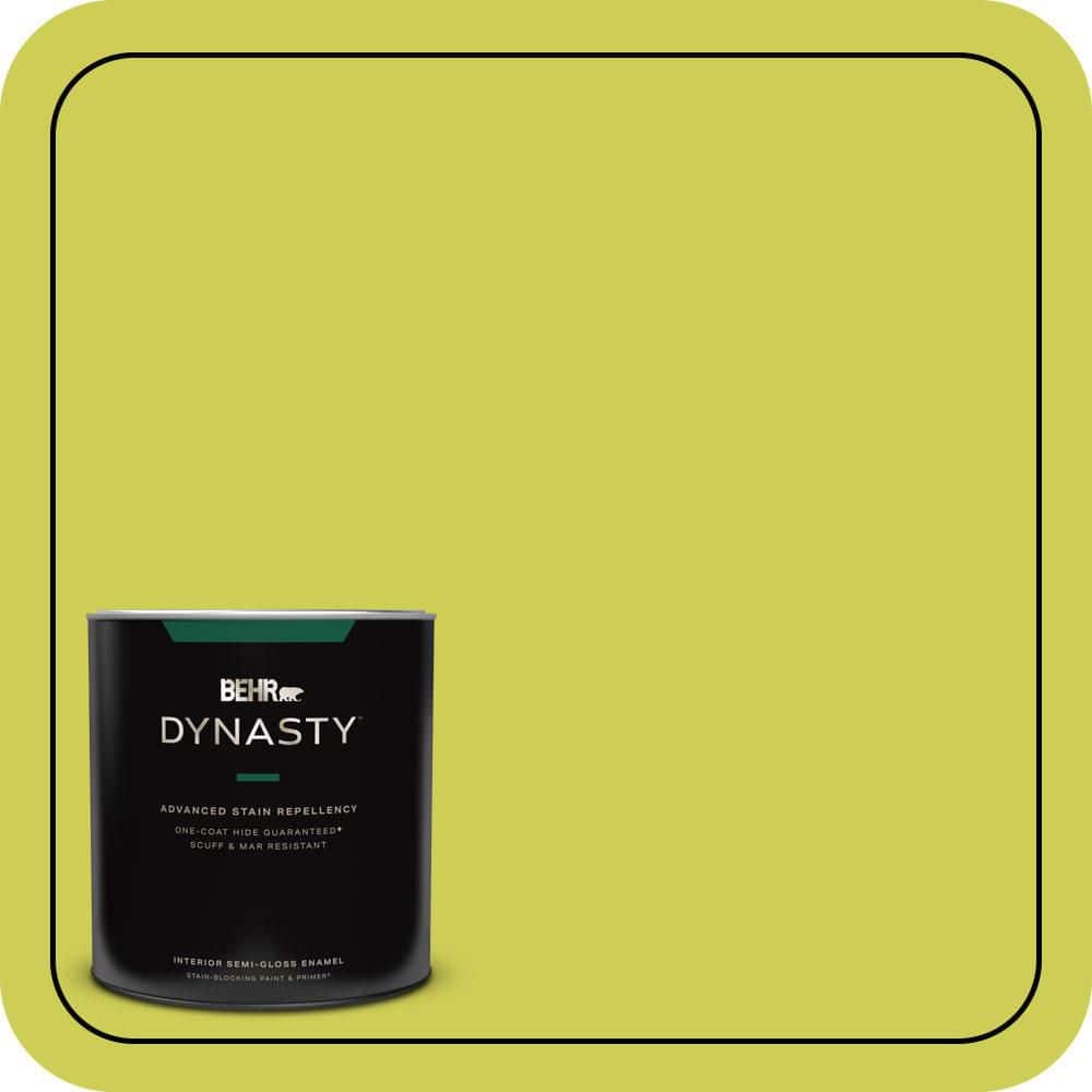 1 qt. #400B-5 Grape Green Semi-Gloss Enamel Interior Stain-Blocking Paint and Primer price history on PriceWatchPro
