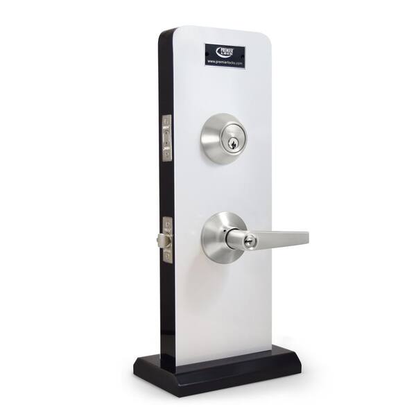  YIDELAI 2-Piece Small Stainless Steel Door Lock flip