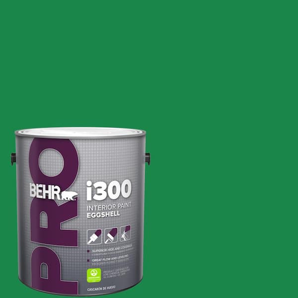 BEHR PRO 1 gal. #460B-6 Chlorophyll Eggshell Interior Paint