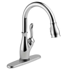 Leland Touch Single-Handle Pull-Down Sprayer Kitchen Faucet (Google Assistant, Alexa Compatible) in Chrome