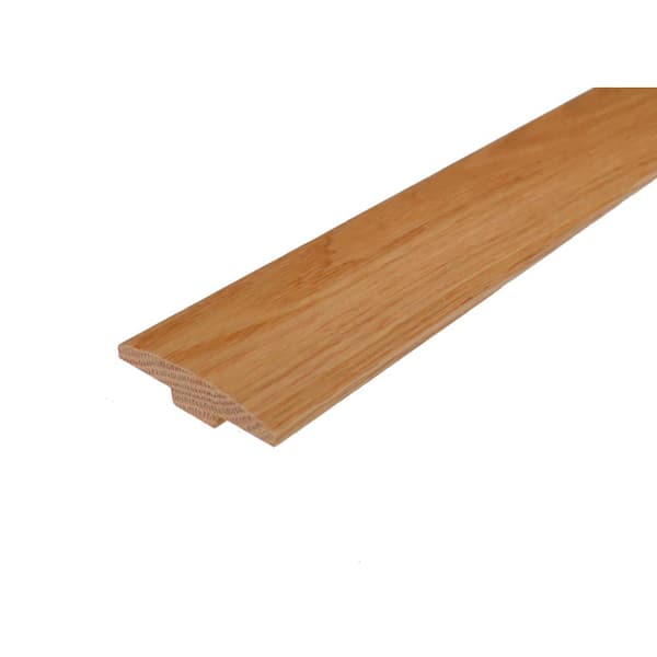 ROPPE Aconite 0.28 in. Thick x 2 in. Wide x 78 in. Length Flat Gloss Wood T-Molding