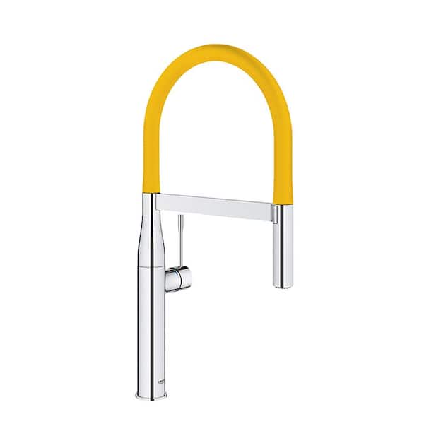 Essence New Semi-Pro Faucet Hose, Yellow