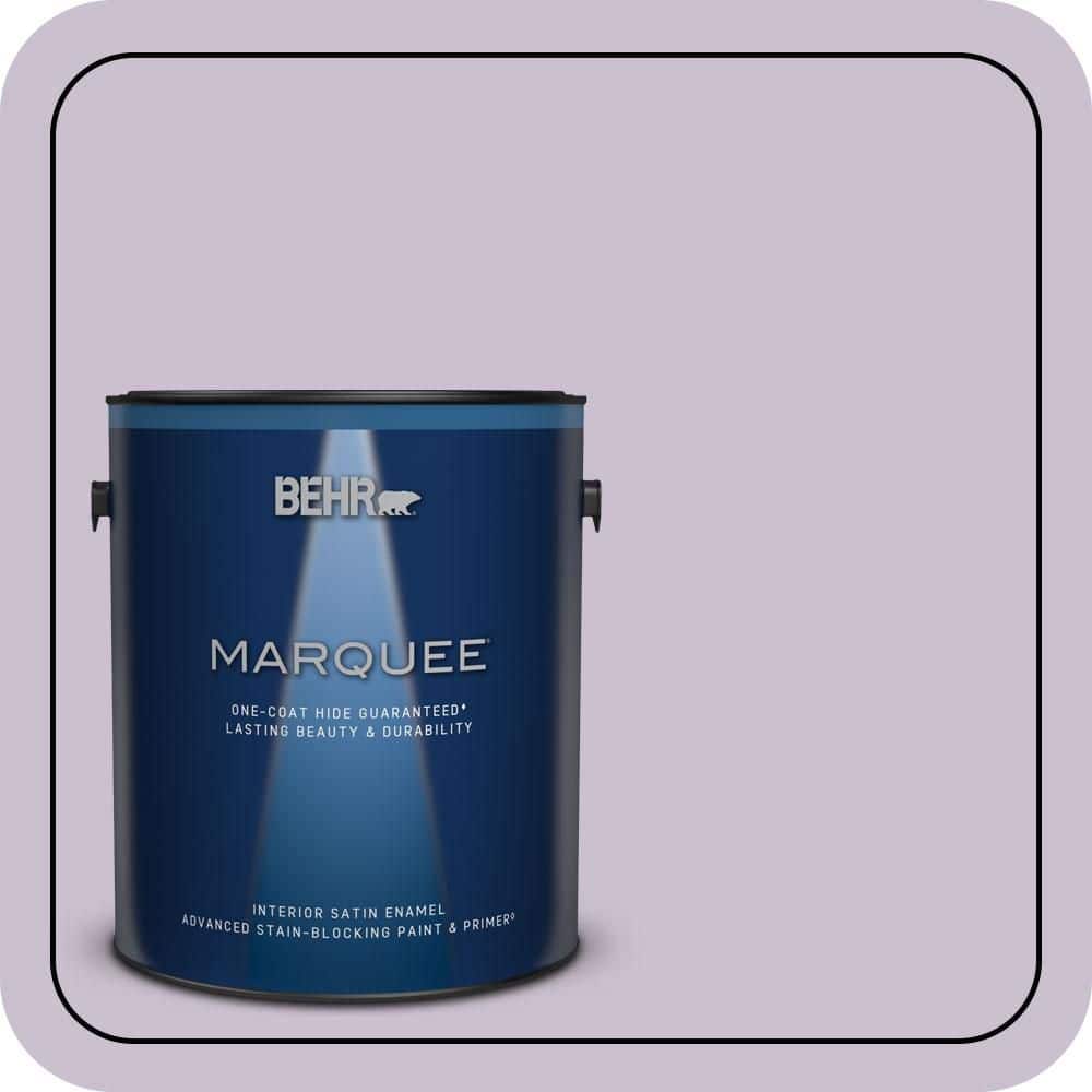 1 gal. #S100-2 Romantic Poetry Satin Enamel Interior Paint & Primer price history on PriceWatchPro