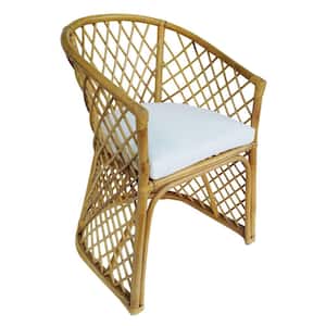 D-Art Collection Natural Rattan Palm Chair