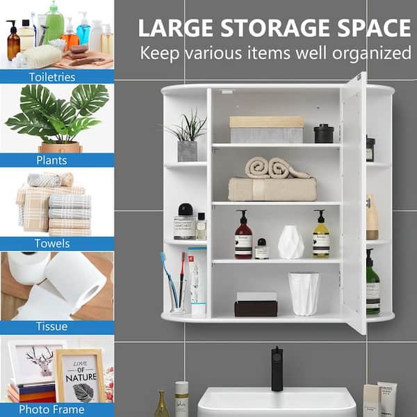Wall Mounted Bathroom Storage Ideas and Products