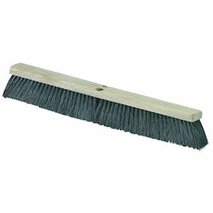 36 in. Fine/Medium Sweep Broom, Tampico/Horsehair Blend (Case of 6)