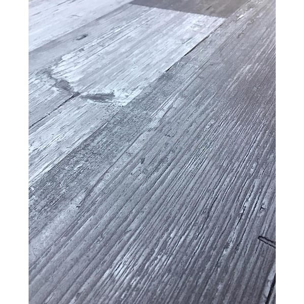 Deco Products Colors Glue Down Floor and Wall DIY Old Navy Ocean Aged 6 in. 36 in. Multi-Tonal Luxury Vinyl Plank (30 Sq. ft. / CASE)