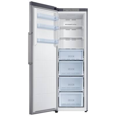 11 cu. ft. Frost Free Convertible Upright Freezer in Stainless Steel