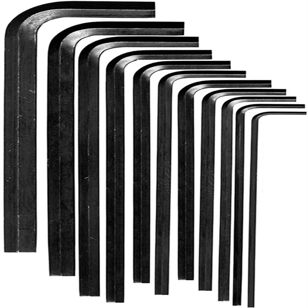 Hex-L Key Allen Wrench - Metric MM Sizes 1.5 in. to 10 in. Short Series, 11