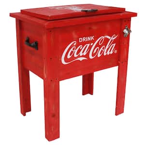 Vintage Red 65 Qt. Coca-Cola Cooler