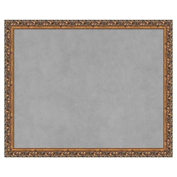 Amanti Art Antique Bronze 22 in. x 18 in. Framed Magnetic Board