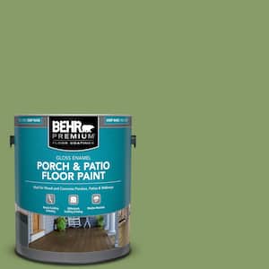 1 gal. #M370-5 Agave Plant Gloss Enamel Interior/Exterior Porch and Patio Floor Paint