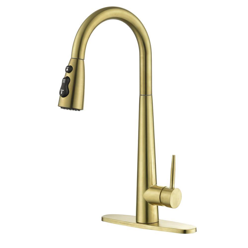 Utopia 4niture Jackson Kitchen Faucet Pull Down Sprayer High Arc Single