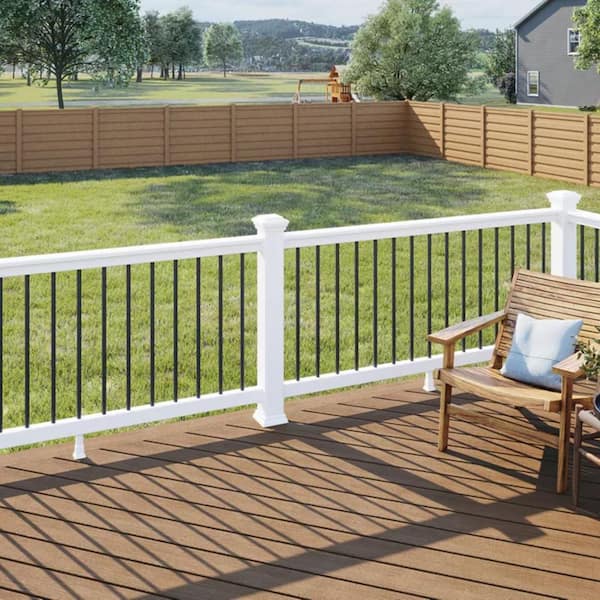 Trex Select 6-ft x 42-in Classic White Composite Deck Rail Kit