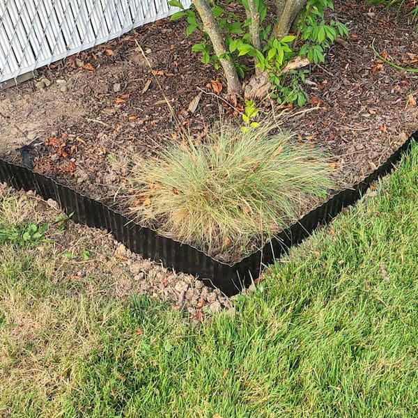 MOEPISY 6 in. H x 1200 in. L x 0.05 in. W Metal Landscape Edging