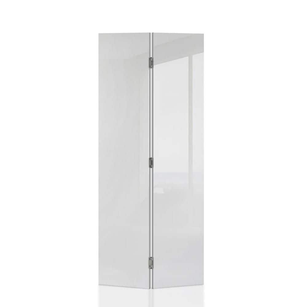 32 in. x 82 in. x 3/4 in. Solid Core High Gloss Piano White Composite Bi-Fold Closet Door price history on PriceWatchPro