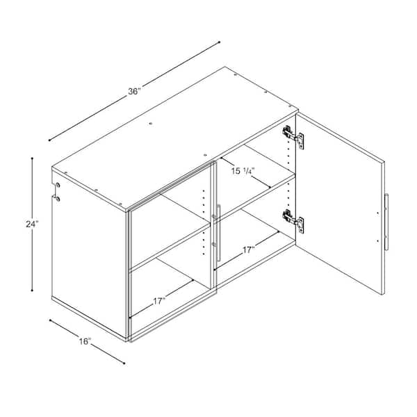 36'' W x 75'' H Base Unit Stock