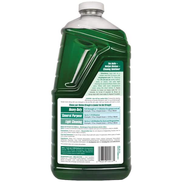 Simple Green 32 oz. Concentrated All-Purpose Cleaner 2710001213033 - The  Home Depot