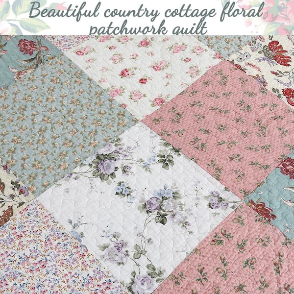 Cotton Country Patchwork Quilt Pattern Cloth Floral Dinner Napkins