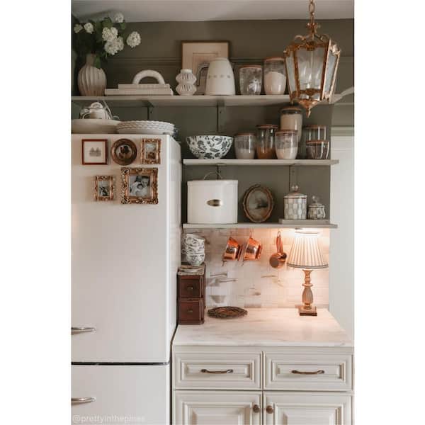 Daltile Xpress Mosaix Peel 'N Stick Daphne White Polished 14 in. x