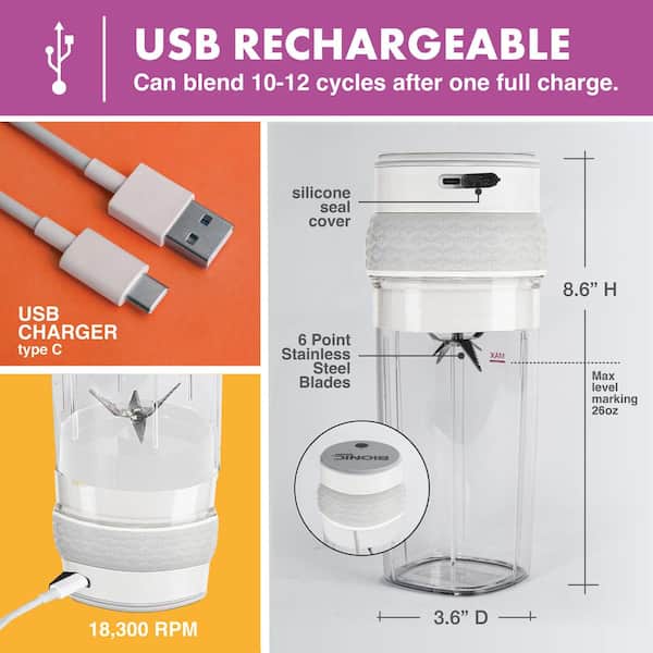 Uncanny Brands Star Wars The Mandalorian USB-Rechargeable Portable Blender  Multi RB1-SRW-MAN1 - Best Buy