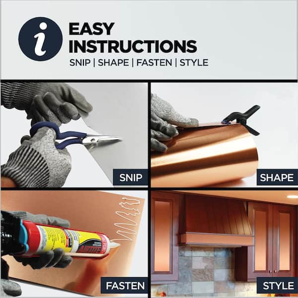 M-D Building Products - 36 in. x 36 in. Copper Aluminum Sheet