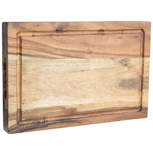 Acacia 18 in. x 12 in. Rectangle Wood Cutting Board