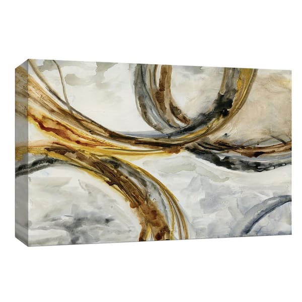 PTM Images 10 in. x 12 in. ''Emboldened Abstract'' By Canvas Wall Art