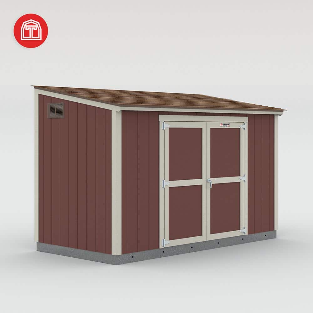 Tuff Shed Tahoe Series Skyline Installed Storage Shed 6 ft. x 10 ft. x 8 ft. 3 in. L2 (60 sq. ft.), Brown -  1002277