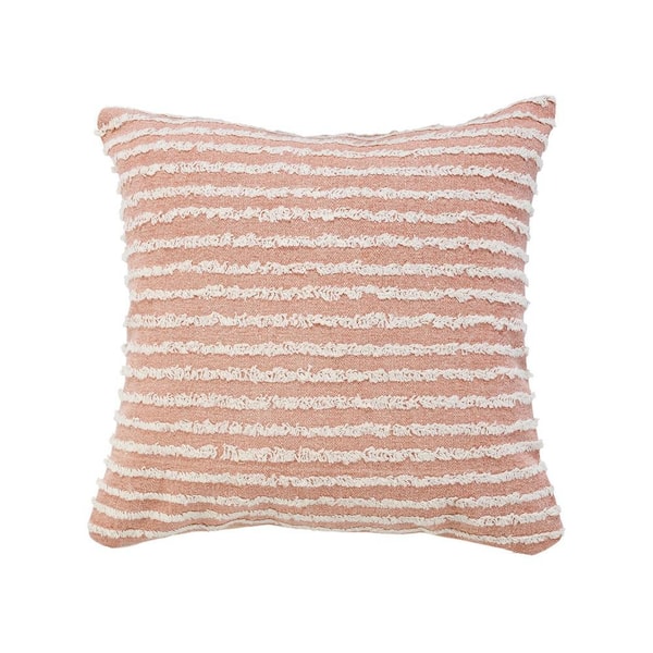 dusty pink throw pillows