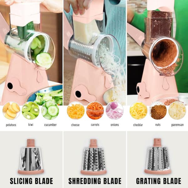 As Seen on TV NutriSlicer 3-in-1 Spinning/Rotating Mandoline and