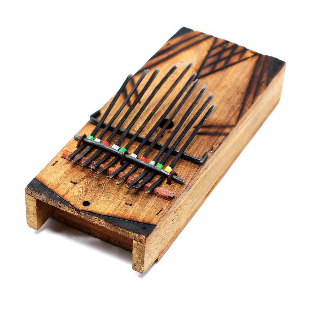 Global Crafts African Kalimba Finger Piano KWFI01S_GWH - The Home