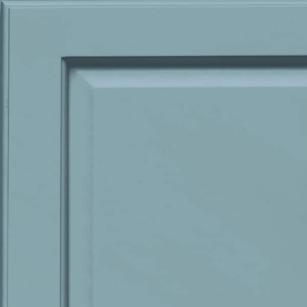 Fox Hill 7 5/16 in. W x 3/4 in. D x 7 5/16 in. H Quarter Cabinet Door Sample in Caribbean