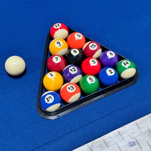 Set of 50 Individually Numbered White Ping Pong Balls