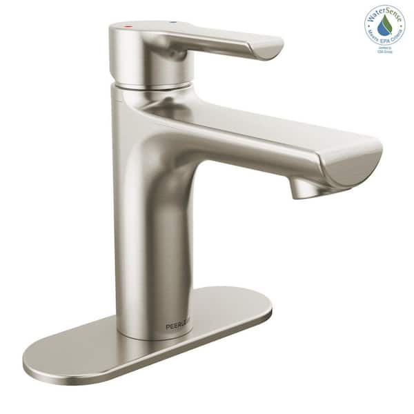 Peerless Flute Single-Handle Single-Hole Bathroom Faucet with