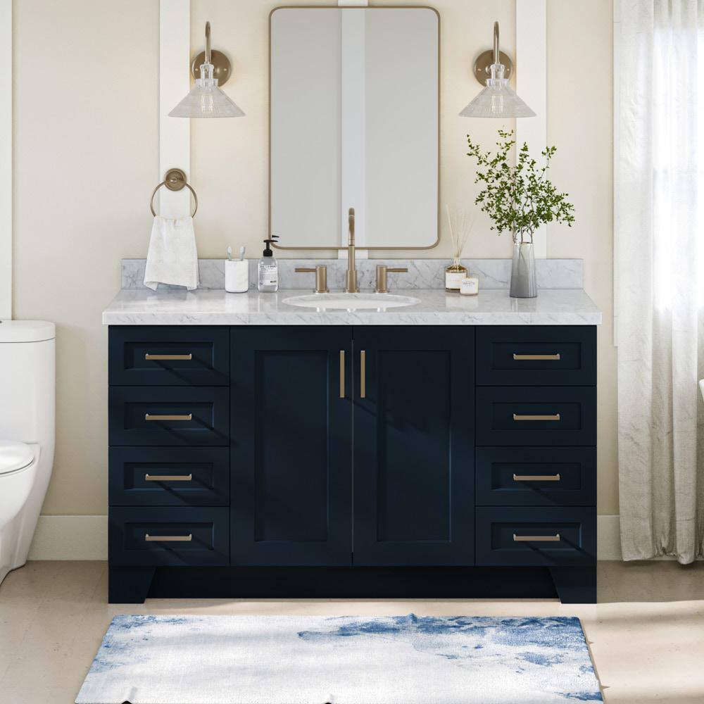 ARIEL Taylor 61 in. W x 22 in. D x 36 in. H Freestanding Bath Vanity in ...