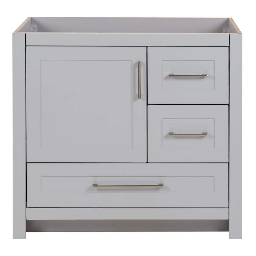 Craye 36 in. W x 22 in. D x 34 in. H Bath Vanity Cabinet without Top in Pea